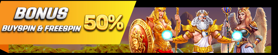 BONUS FREESPIN & BUYSPIN 50%