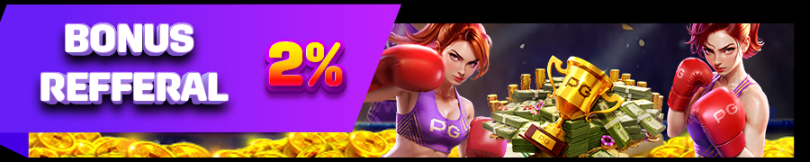 BONUS REFFERAL SEUMUR HIDUP 2%