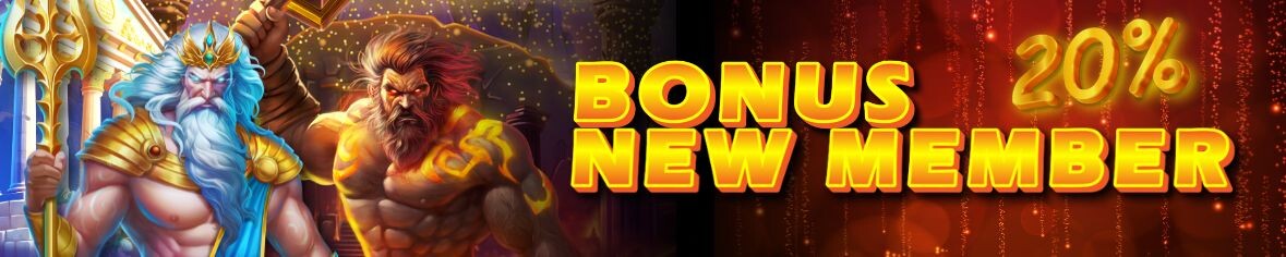 BONUS NEW MEMBER 20%