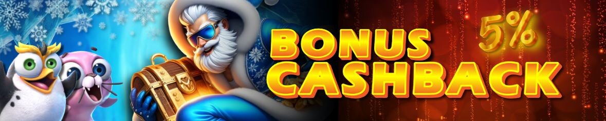 BONUS CASHBACK 5%