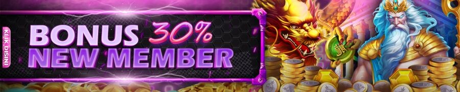 BONUS NEW MEMBER 30%